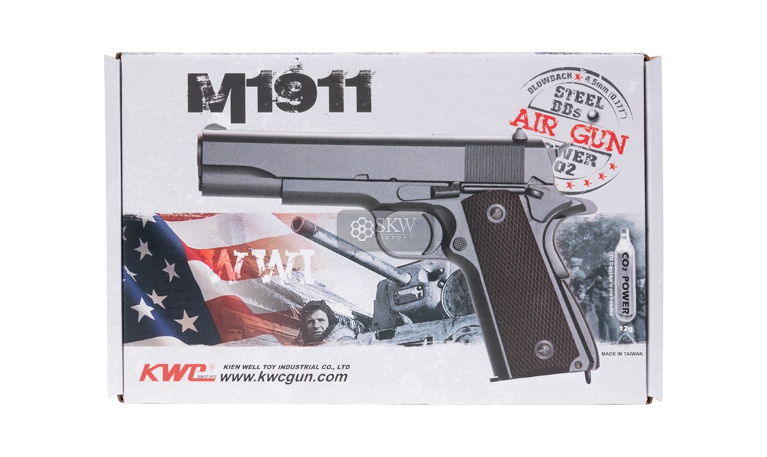 PISTOLA CO2 1911 BLOWBACK FULLMETAL 4.5