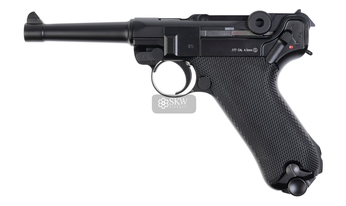 PISTOLA CO2 P08 BLOWBACK FULLMETAL 4.5