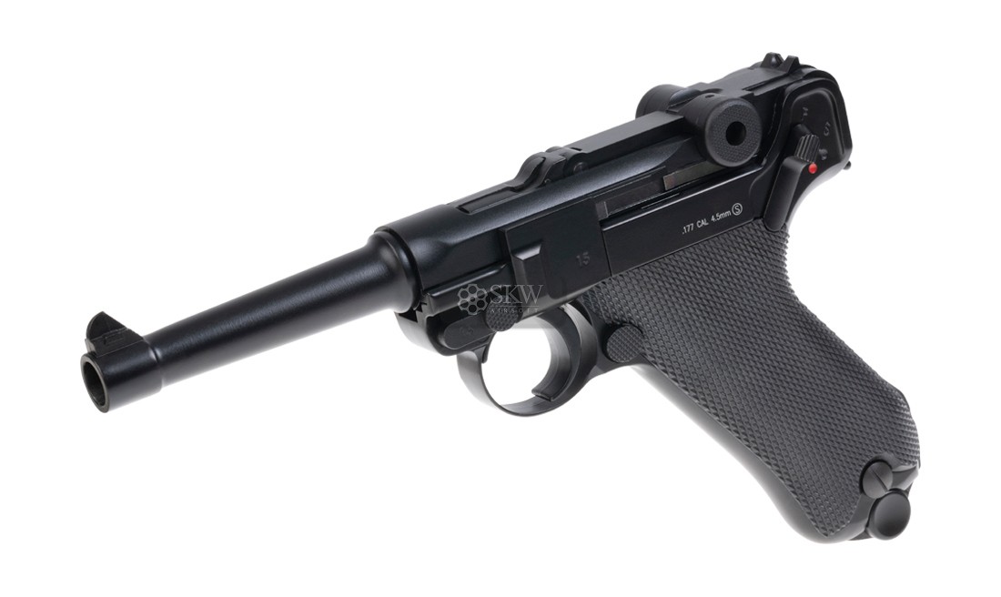 PISTOLA CO2 P08 BLOWBACK FULLMETAL 4.5