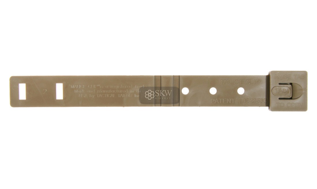 MALICE CLIP 3" TAN