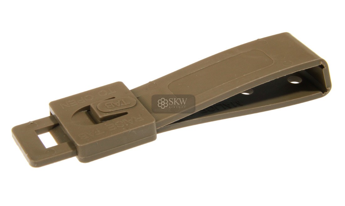 CLIP MALICE 3" TAN