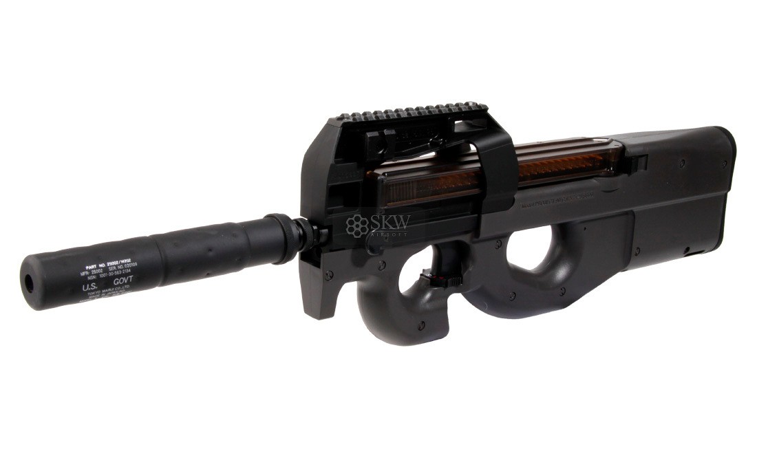 MARUI P90 TRIPLE RAIL SILENCER AEG
