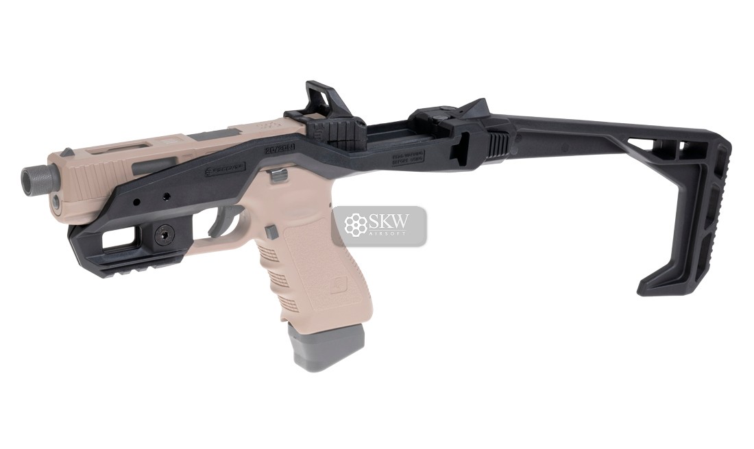 RECOVER TACTICAL 20/20N KIT ESTABILIZADOR NEGRO