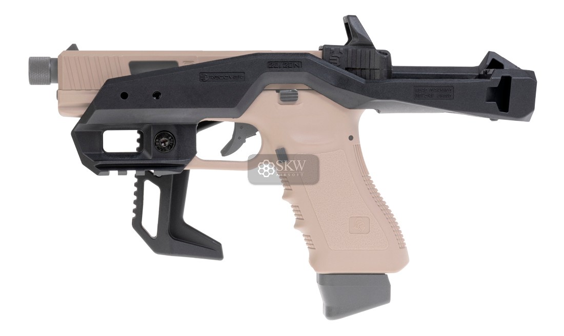 RECOVER TACTICAL 20/20N KIT ESTABILIZADOR NEGRO