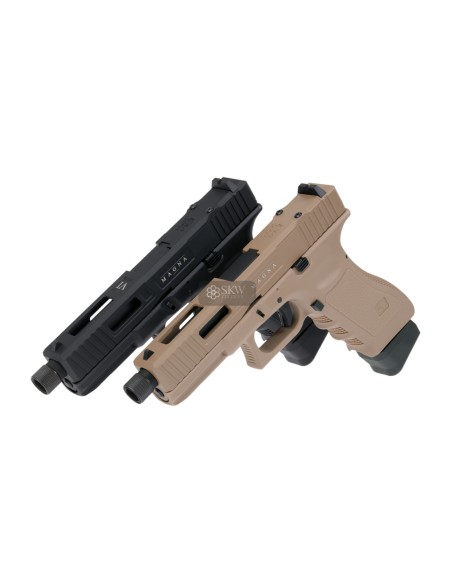 PISTOLA CO2 BLOW BACK GLADIUS MAGNA VI BLACK SECUTOR ARMS