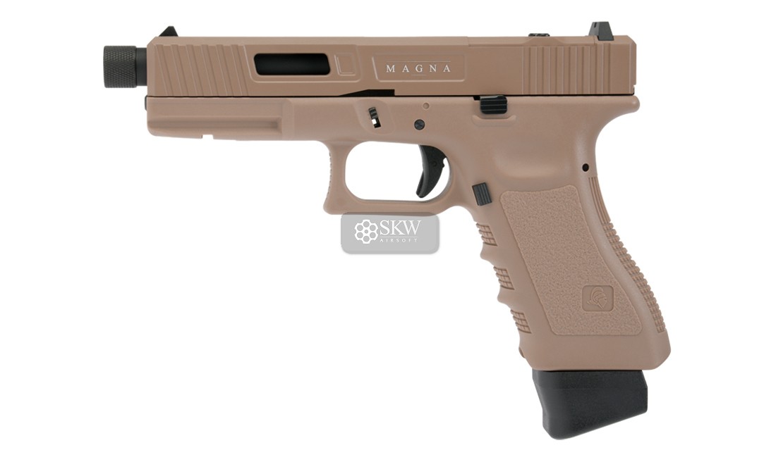 PISTOLA CO2 BLOW BACK  GLADIUS MAGNA III TAN...