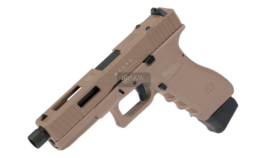 PISTOLA CO2 BLOW BACK  GLADIUS MAGNA III TAN...