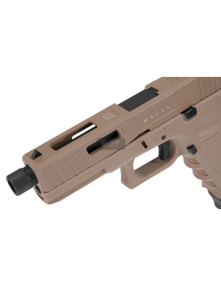 PISTOLA CO2 BLOW BACK  GLADIUS MAGNA III TAN SECUTOR ARMS