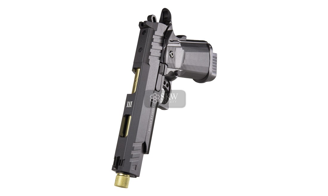 PISTOLA CO2 BLOW BACK LUDUS III GOLD SECUTOR ARMS