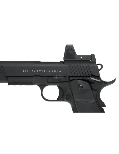 PISTOLA CO2 BLOW BACK RUDIS MAGNA XII BLACK SECUTOR ARMS