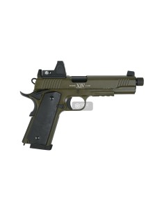 PISTOLET CO2 BLOW BACK RUDIS MAGNA XIV OD SECUTOR ARMS 2