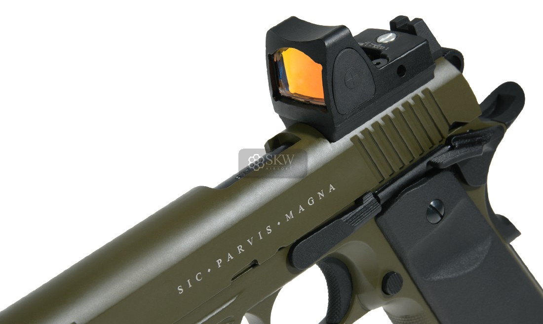 PISTOLA CO2 BLOW BACK RUDIS MAGNA XIV OD...