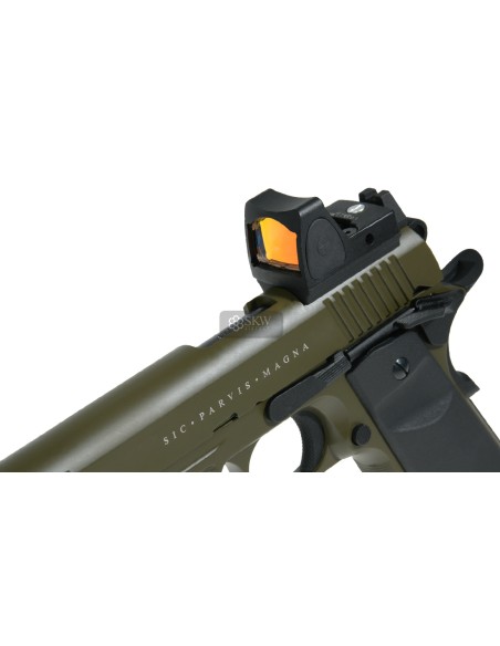 PISTOLA CO2 BLOW BACK RUDIS MAGNA XIV OD SECUTOR ARMS