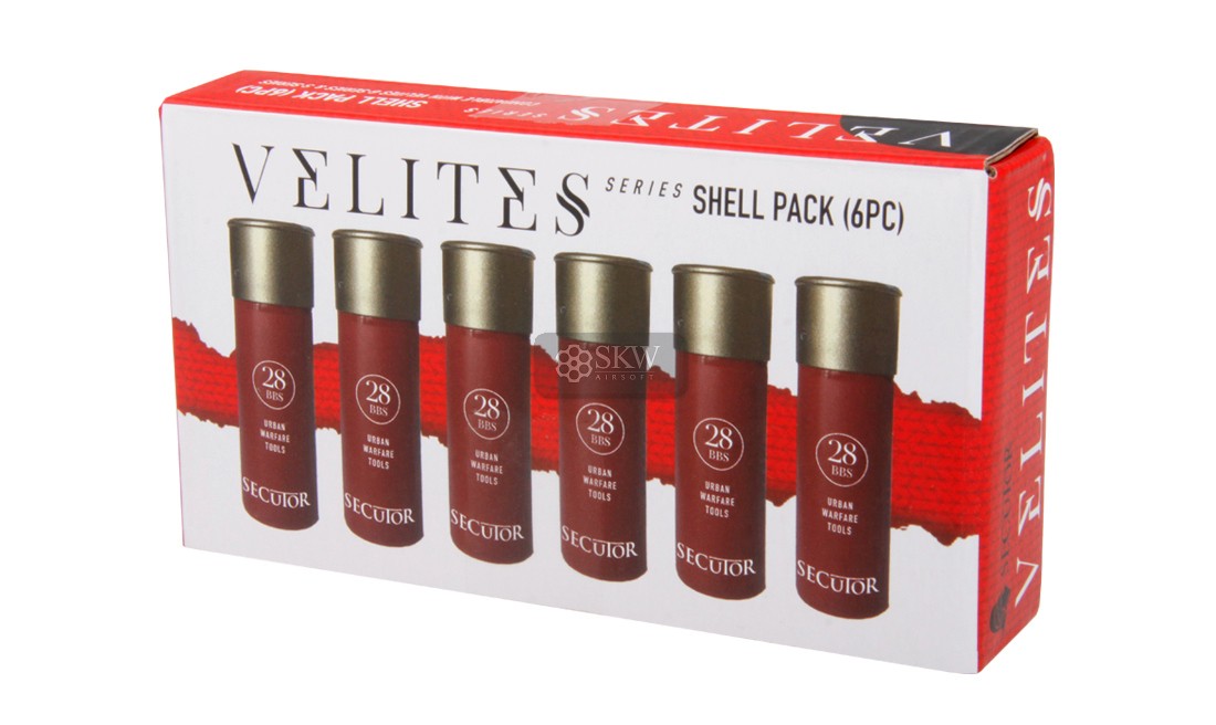 PACK 6 CARTOUCHES VELITES