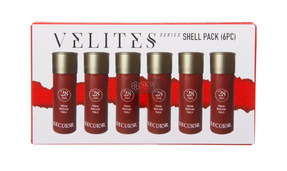 PACK 6 CARTOUCHES VELITES