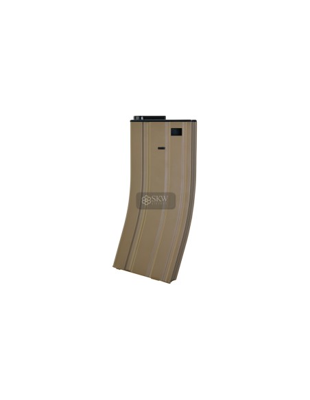 CARGADOR METAL AEG M4 70 RDS TAN SAIGO DEFENSE