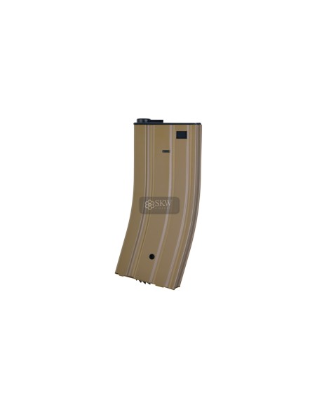 CARGADOR METAL AEG M4 330 RDS TAN SAIGO DEFENSE
