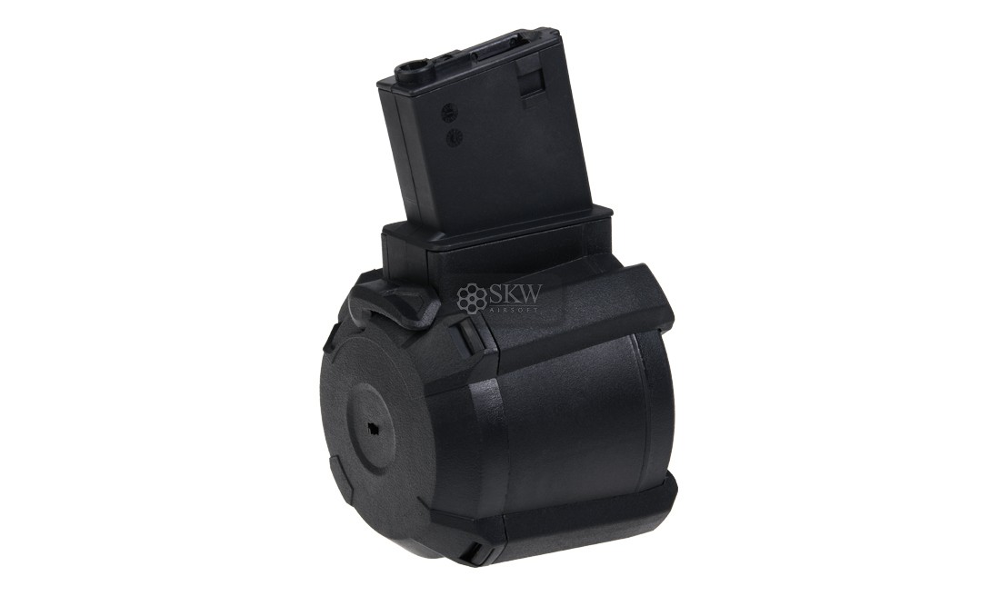 CARGADOR DRUM ELECTRICO M4 1000 RDS NEGRO SAIGO...