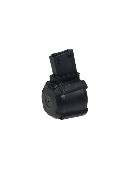 CARGADOR DRUM ELECTRICO M4 1000 RDS NEGRO SAIGO DEFENSE