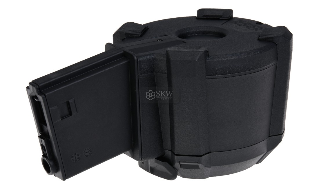 CARGADOR DRUM ELECTRICO M4 1000 RDS NEGRO SAIGO...