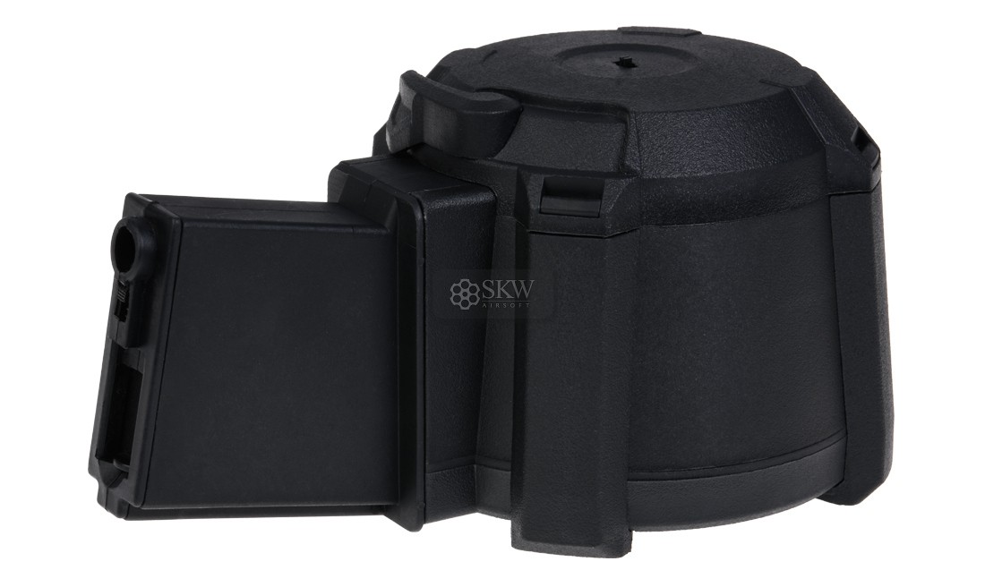 CARGADOR DRUM ELECTRICO M4 1000 RDS NEGRO SAIGO...