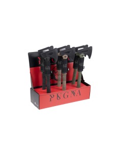 PUGNA SET 6 HACHAS Y EXPOSITOR SECUTOR 2