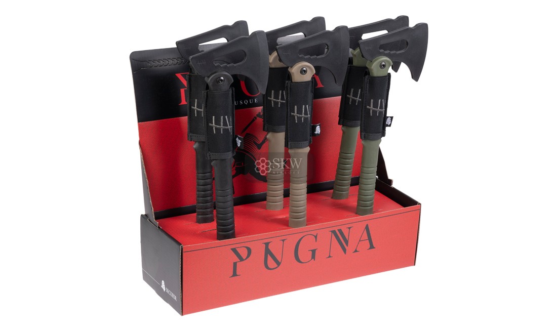 PUGNA SET 6 HACHES ET EXPOSITANT SECUTOR