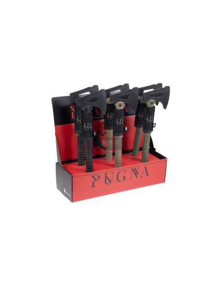 PUGNA SET 6 HACHES ET EXPOSITANT SECUTOR