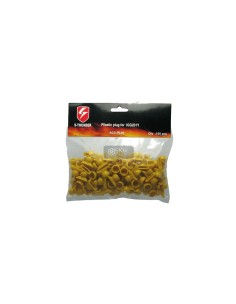 S-THUNDER BOUCHON PLASTIQUE MINES EAU 100 UNITES JAUNE