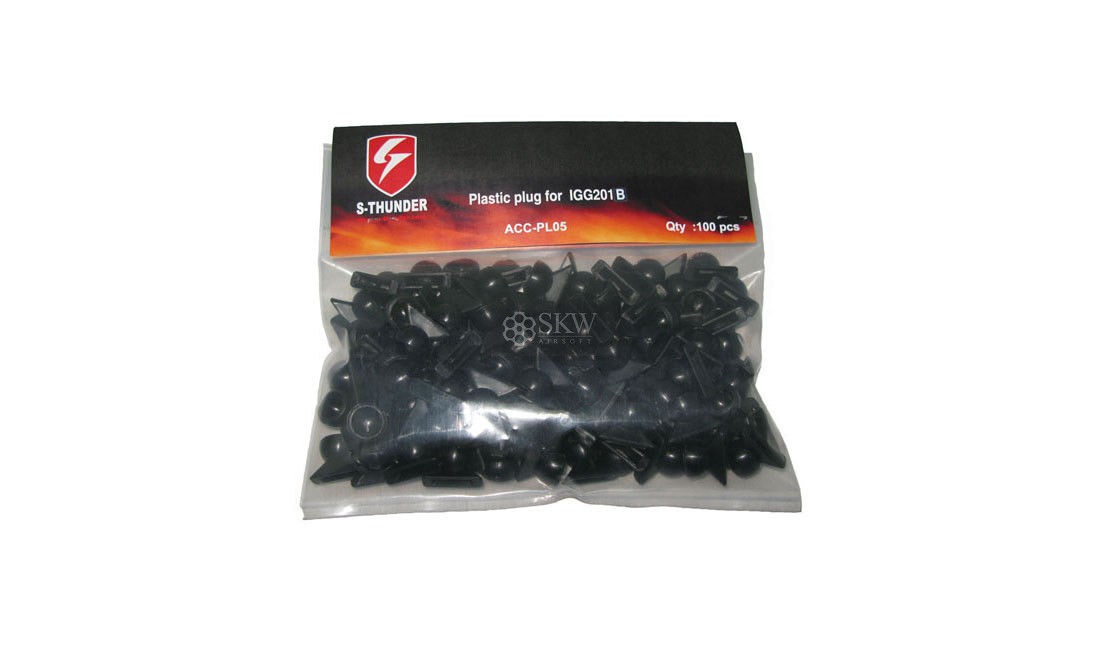 S-THUNDER TAPON PLASTICO MINAS AGUA 100UNIDADES...