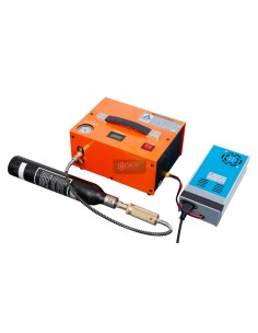 COMPRESSEUR PORTATIF 12V/220V V2 AVEC AUTOSTOP STINGER