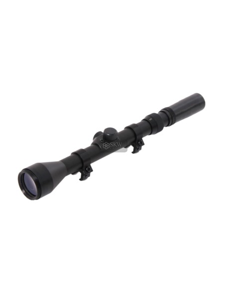 VISOR 1" CON MONTURAS PARA CARABINA 3-7X28