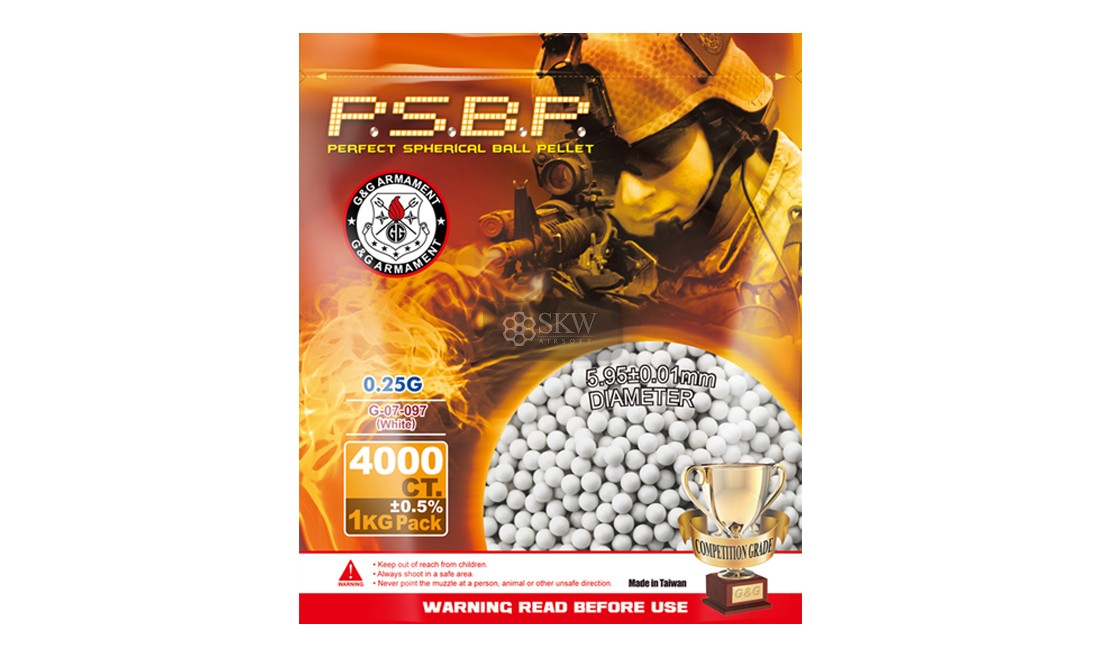 PERFECT BB 0.25G 1KG BLANCHE G&G (G-07-097)