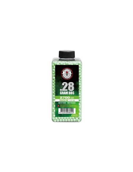 TRACER BB 0.28G 2700BB VERDE G&G (G-07-268)