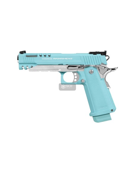 G&G PISTOLA GBB GPM1911 MACARON BLUE (GAS-CPP-MAC-IBB-ECM)