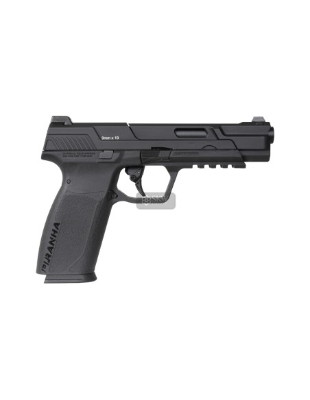 G&G PISTOLA GBB PIRANHA MK I NEGRA  (GAS-GPM-PRN-BBB-ECM)