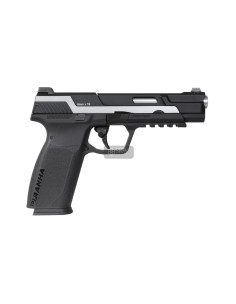 G&G PISTOLET GBB PIRANHA MK I SILVER  (GAS-GPM-PRN-SBB-ECM) 2