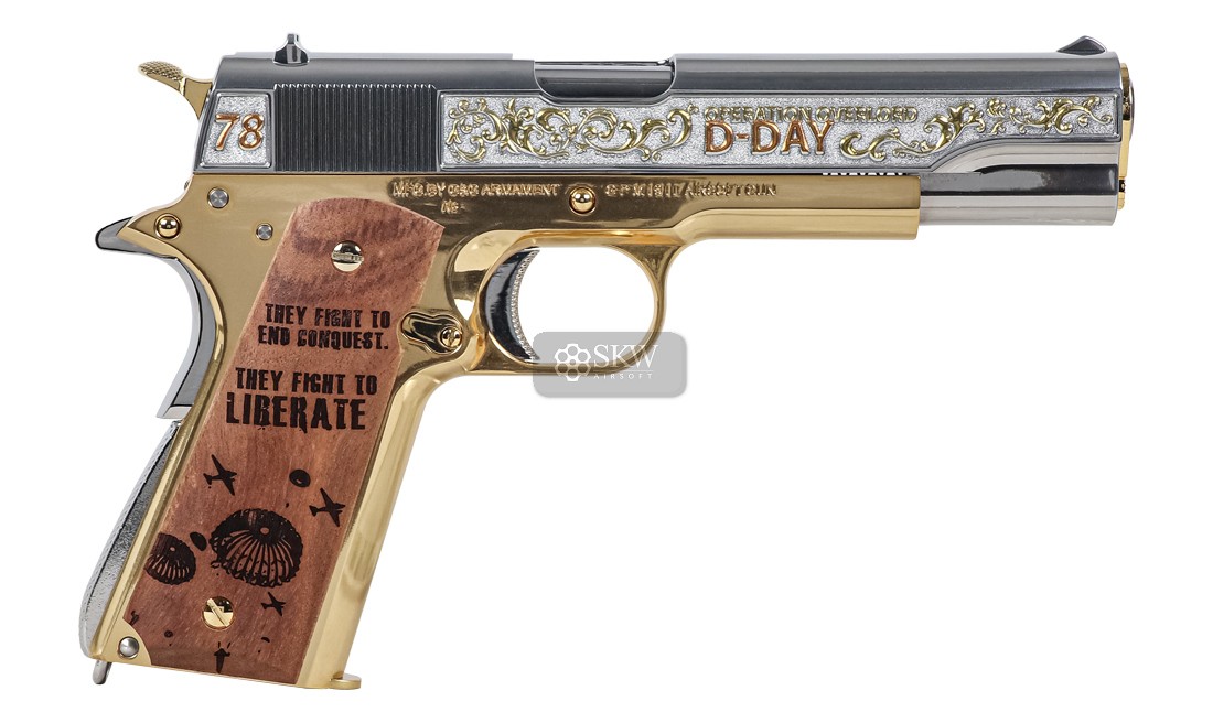 G&G PISTOLA GBB GPM1911 D-DAY...