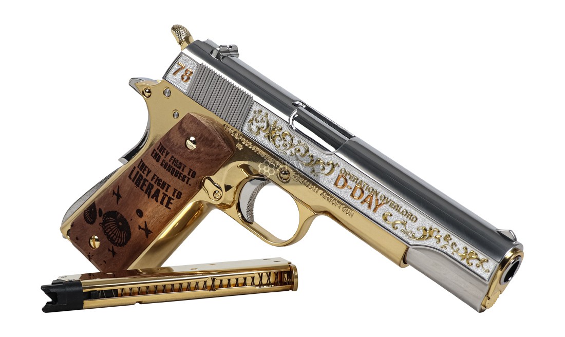 G&G PISTOLA GBB GPM1911 D-DAY...