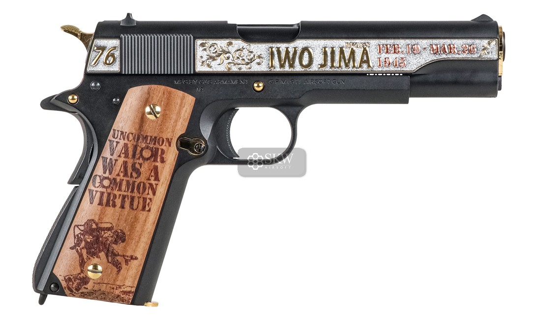 G&G PISTOLA GBB GPM1911 IWO JIMA...