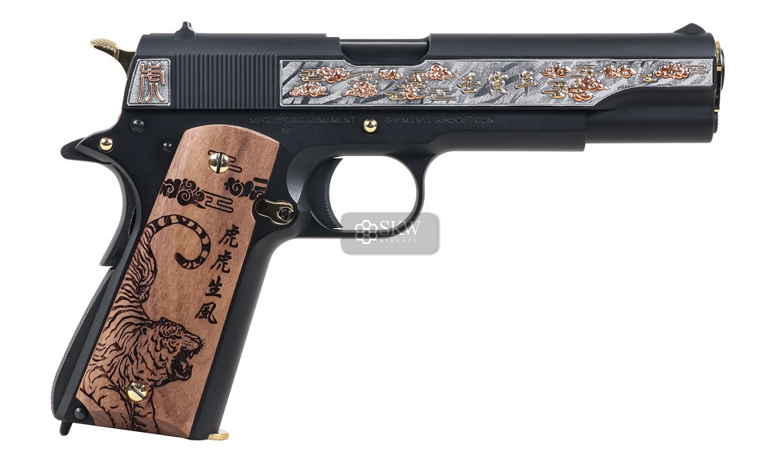 G&G PISTOLA GBB GPM1911 YEAR OF TIGER...