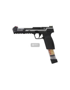 G&G PISTOLA GBB PIRANHA SL SILVER (GAS-PRN-LNG-SBB-ECM)