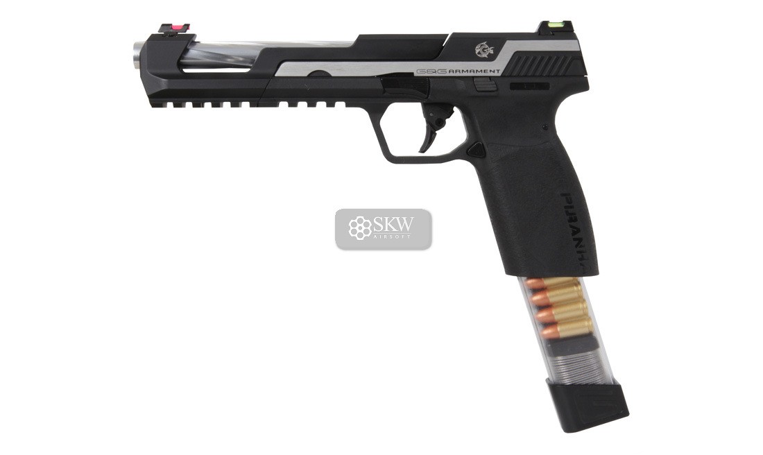 G&G PISTOL GBB PIRANHA SL SILVER...