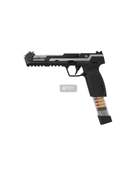 G&G PISTOLA GBB PIRANHA SL SILVER (GAS-PRN-LNG-SBB-ECM)
