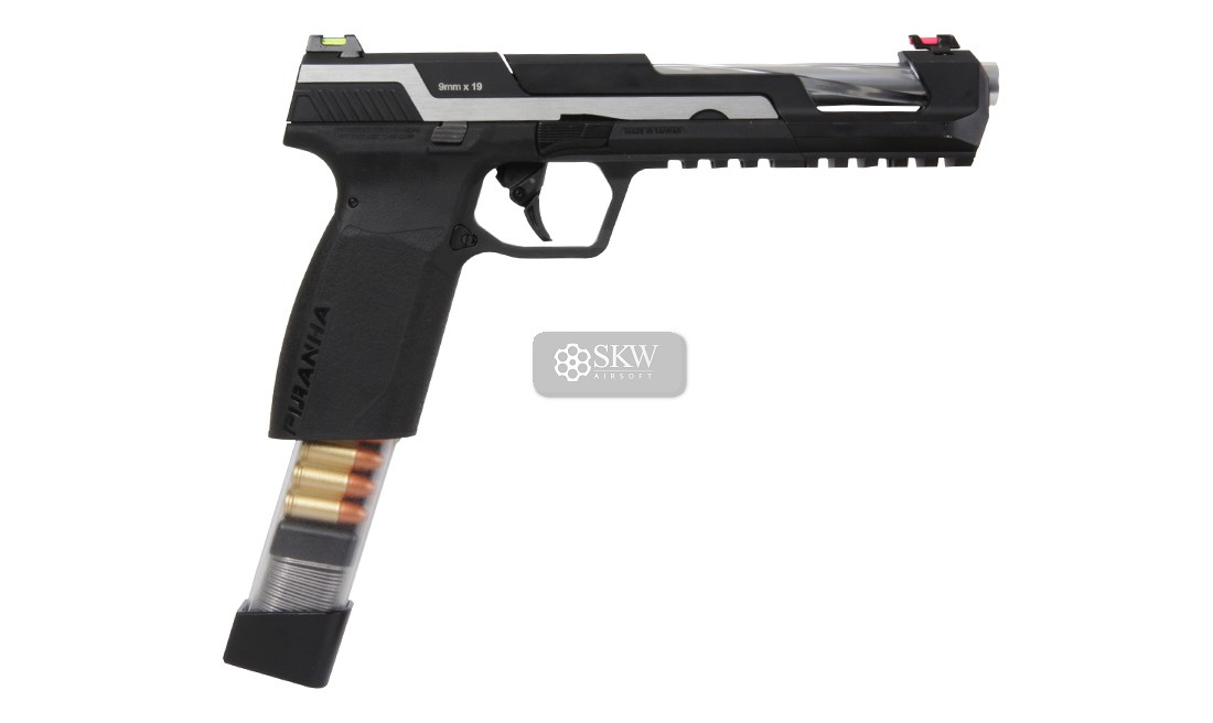 G&G PISTOLA GBB PIRANHA SL SILVER...