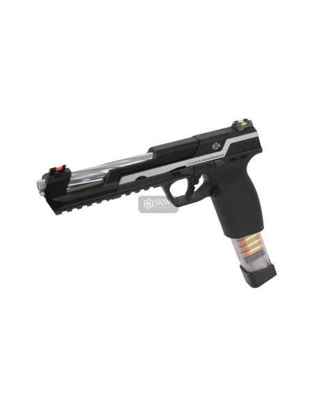 G&G PISTOL GBB PIRANHA SL SILVER (GAS-PRN-LNG-SBB-ECM)