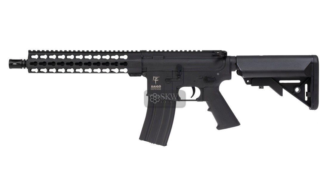 SAIGO DEFENSE KENJI ZERO LONG BLACK COMBO AEG 