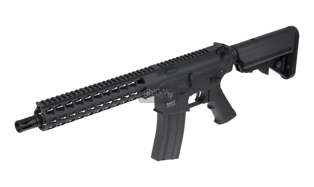 SAIGO DEFENSE KENJI ZERO LONG BLACK COMBO AEG 