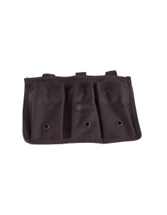 PORTE CHARGEUR TRIPLE NOIR