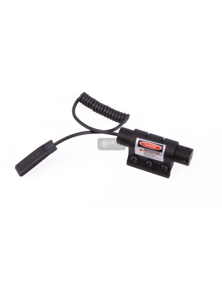 LASER ROJO CON ADAPTADOR Y PULSADOR PARA RIS